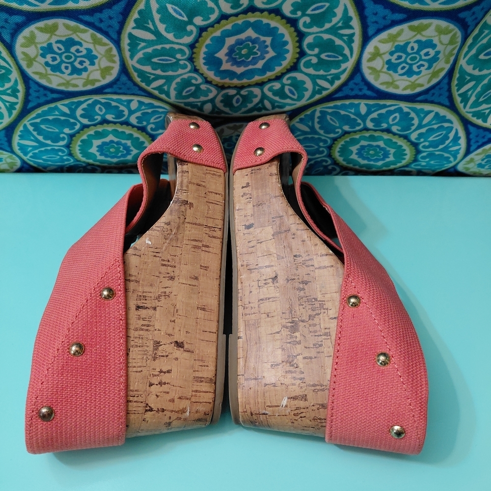 Montego Bay Club Coral Wedge Sandals - Picture 4 of 7